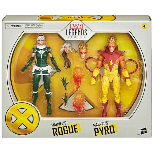 Marvel Legends Pyro and Rogue set 2 figures 15cm slika 5