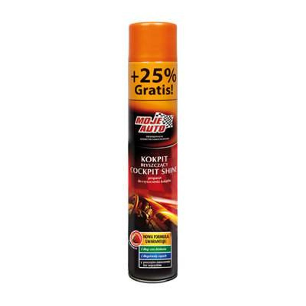 MOJE AUTO Kokpit sprej 750ml, jagoda slika 1