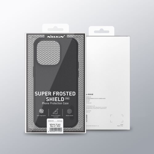 Nillkin – Super Frosted Shield Pro – iPhone 14 Pro Max – crna slika 6