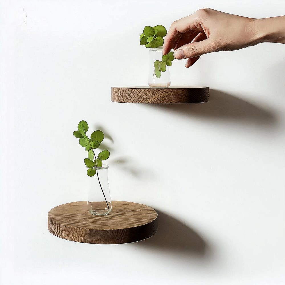 Raf282 Wooden Decorative Wooden Wall Shelf slika 6