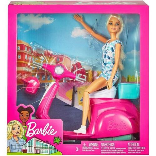 Barbie Lutka Sa Skuterom slika 6