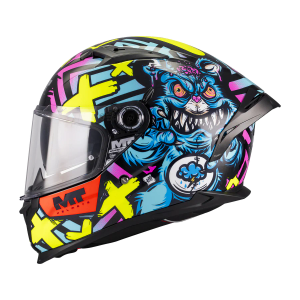 MT Helmets vizir za moto kacigu Breaker SV Crazy Teddy B7 Gloss