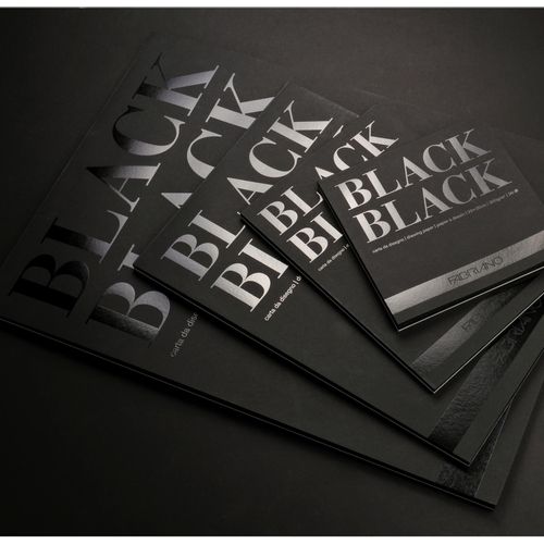 BLOK FABRIANO BLACK BLACK 29,7X42 300G 19100392 slika 1