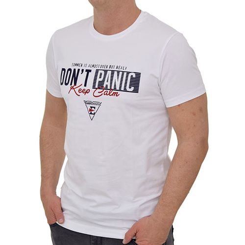 EBM719-WHT Eastbound Majica Mns Don't Panic Tee Ebm719-Wht slika 1