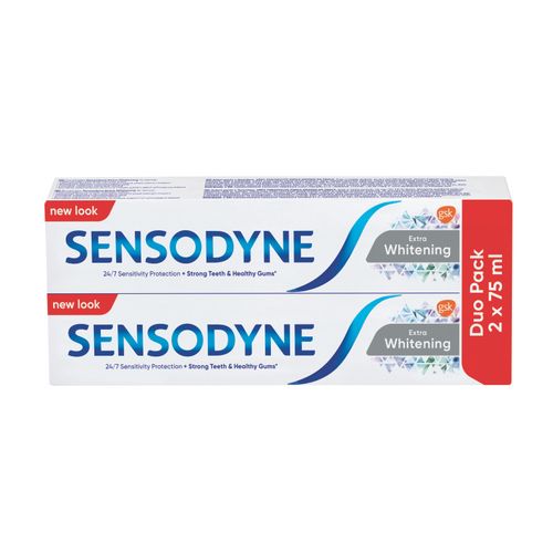 Sensodyne pasta za zube Extra Whit. Duo 2x 75ml slika 1