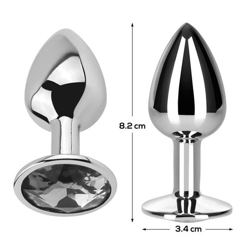 Afterdark Aluminium Diamond Butt Plug S/M/L slika 6