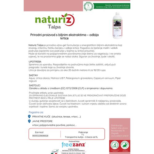 Naturiz Talpa (1L) slika 2