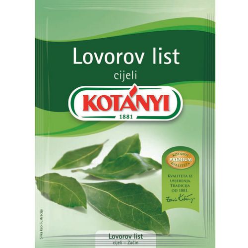 Kotányi Lovorov list cijeli 5g slika 1