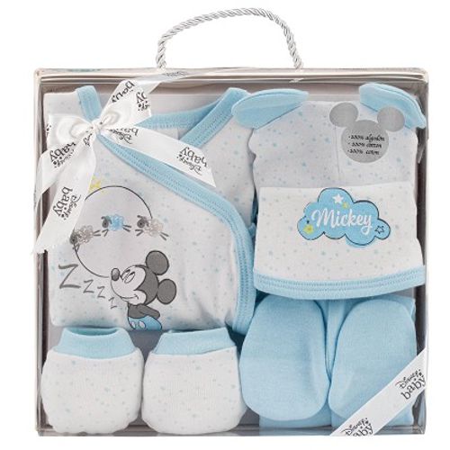  Set za novorođenče Mickey Mouse Plavi slika 1