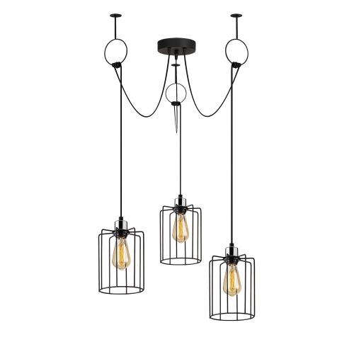 Tel - 6616 Black Chandelier slika 5