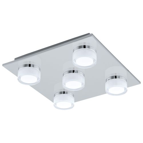 Eglo Romendo 1 zidna/stropna/5, led, 5x7,2w, 5x570lm,  krom/bijela  slika 1