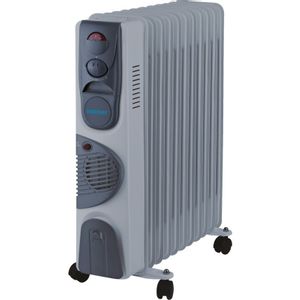 Vorner VRF-0437 Uljani radijator sa ventilatorom, 11 rebara, 2500 W+400 W