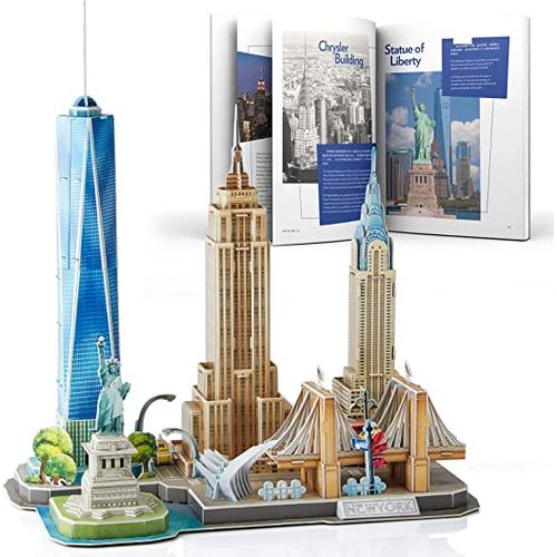 Cubicfun 3D puzle City Line New York slika 3