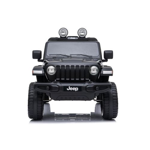 Licencirani Jeep Wrangler Rubicon crni - auto na akumulator slika 2