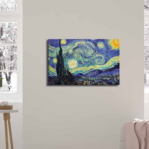 FAMOUSART-13 Multicolor Decorative Canvas Painting slika 1