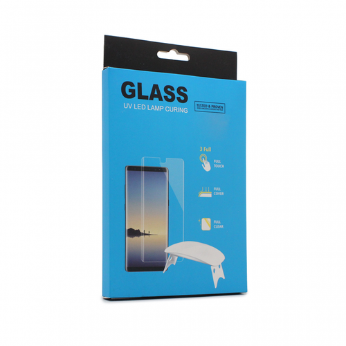 Tempered glass UV Plus Glue Full Cover + Lampa za Huawei P30 slika 1