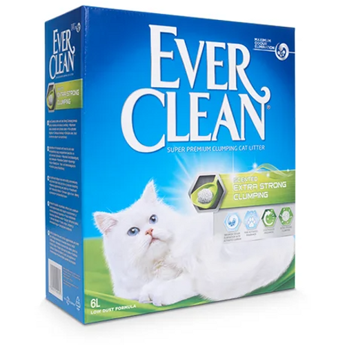 Ever Clean Pijesak za mačke Extra Strong Scented, grudajući, mirisni, 6 L slika 1