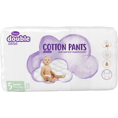 Violeta pelene Cotton pants slika 3