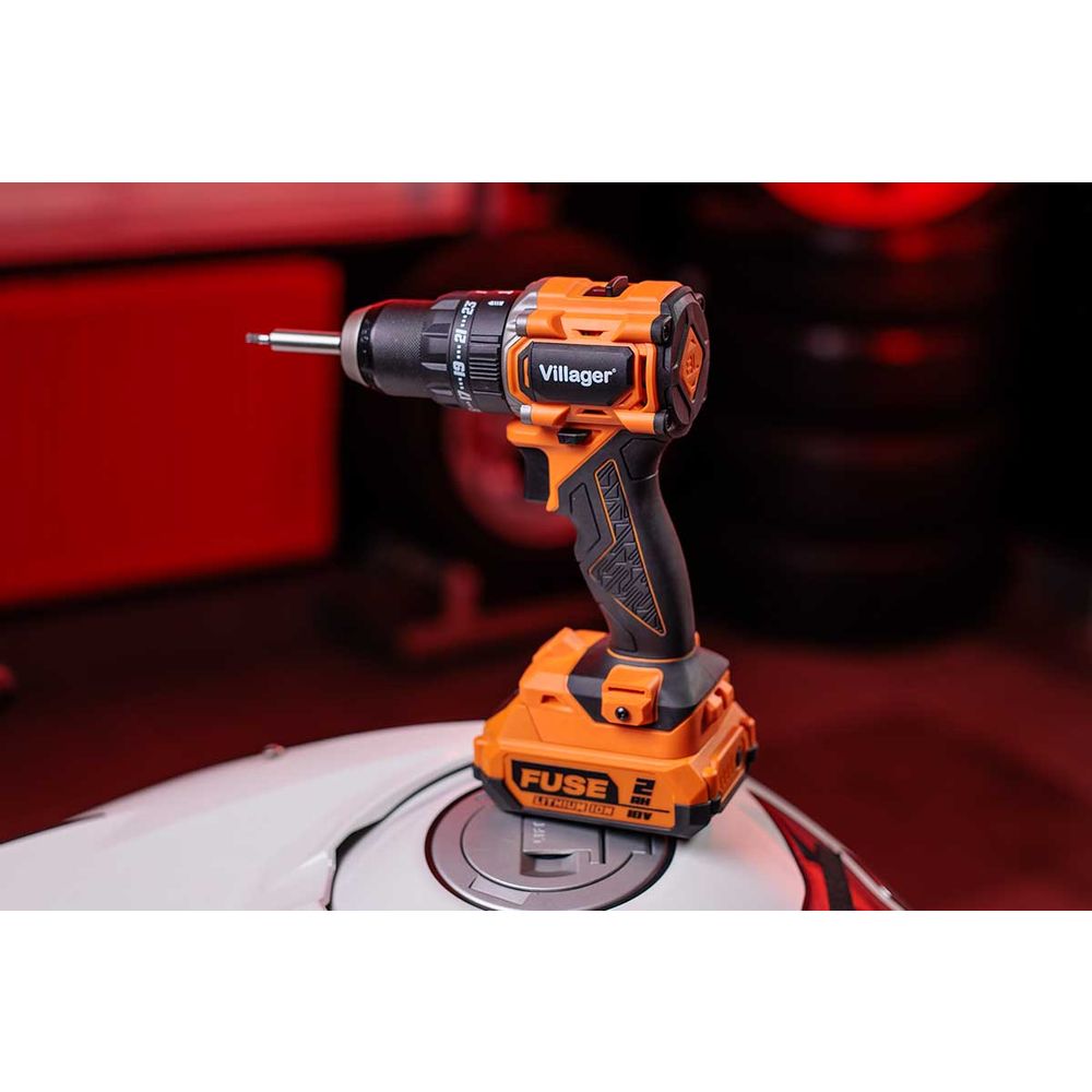 FUSE akumulatorska brushless udarna bušilica Villager VLP 5121 - 2BCB slika 9