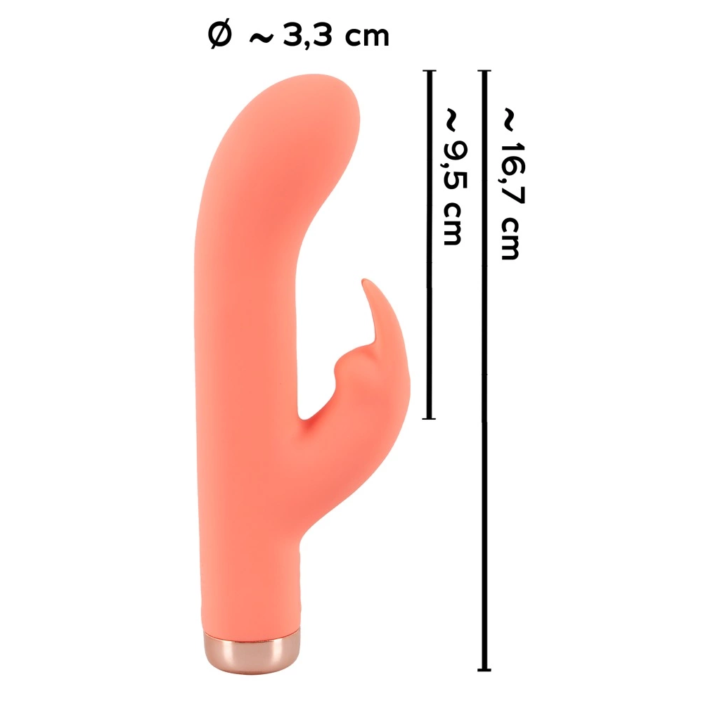 Peachy mini rabbit vibrator slika 8