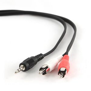 Gembird CCA-458-5M 3.5 mm stereo to RCA plug cable, 5 m