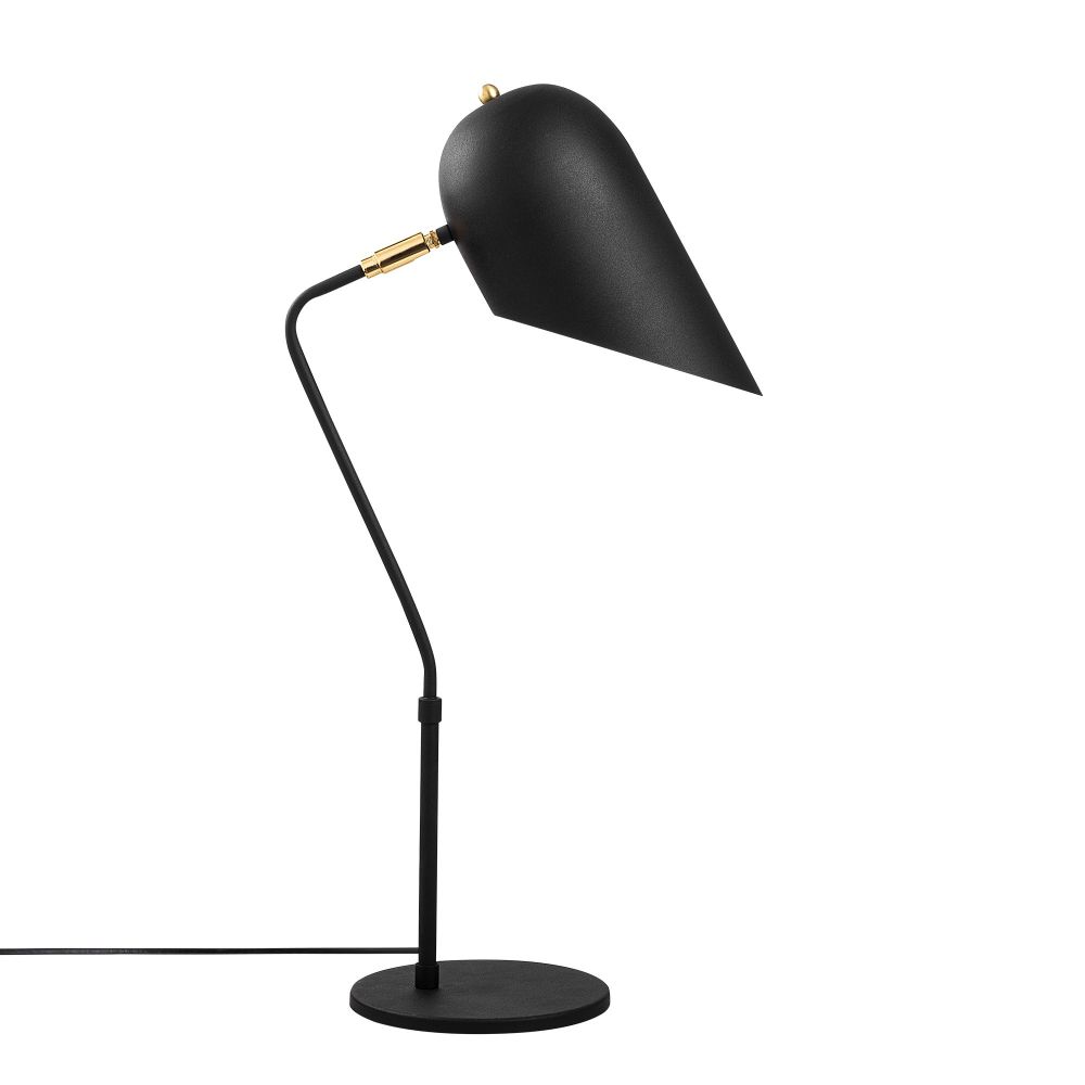 Kesik - 4956 Crna i Zlatna Stolna Lampa slika 2
