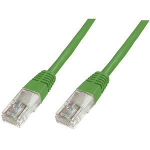 Digitus DK-1511-005/G RJ45 mrežni kabel, Patch kabel cat 5e U/UTP 0.50 m zelena  1 St.