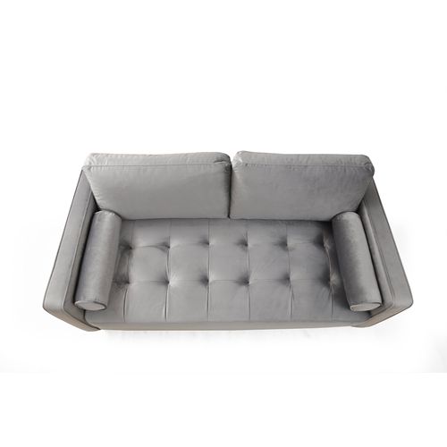 Rome - Light Grey Light Grey 2-Seat Sofa slika 4