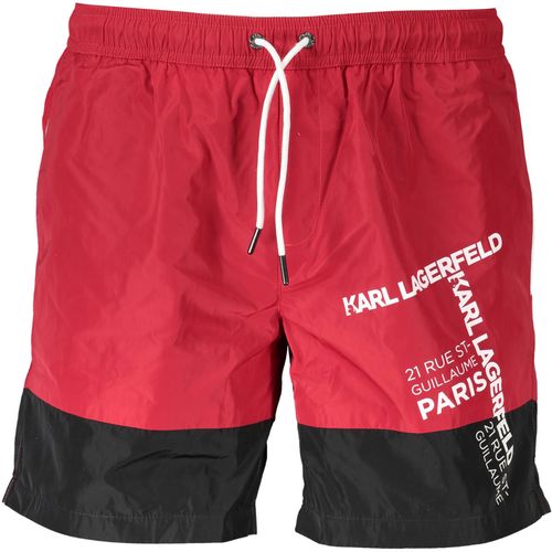 KARL LAGERFELD BEACHWEAR COSTUME PARTS UNDER MAN RED slika 1