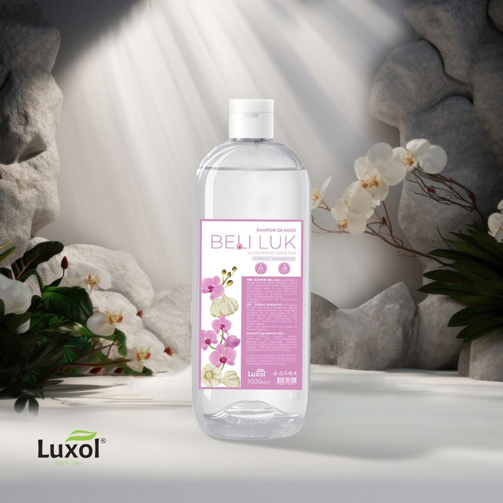 Luxol Šampon za kosu sa ekstraktom bijelog luka 1000ml slika 2