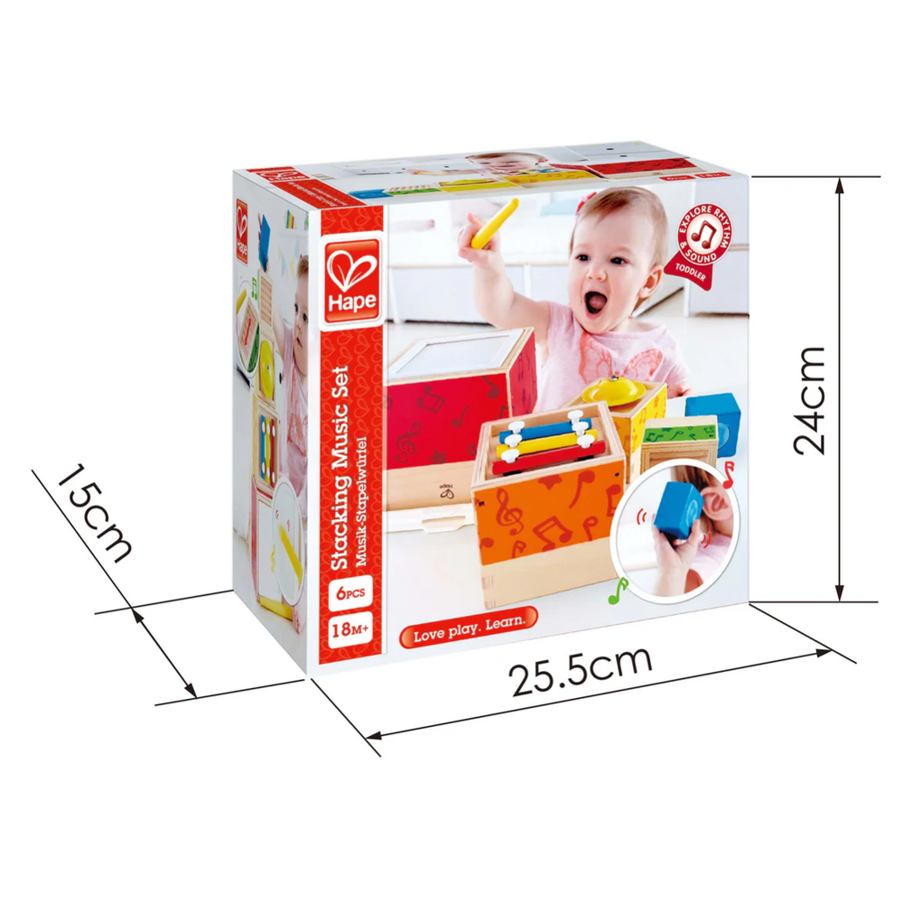Hape Drveni muzički set Multi Musical Block Set E0336A  slika 8
