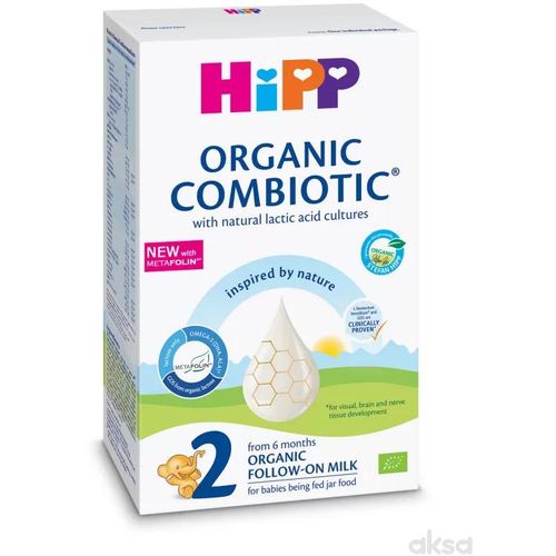 Hipp mleko Combiotic 2 300g  6M+ slika 1