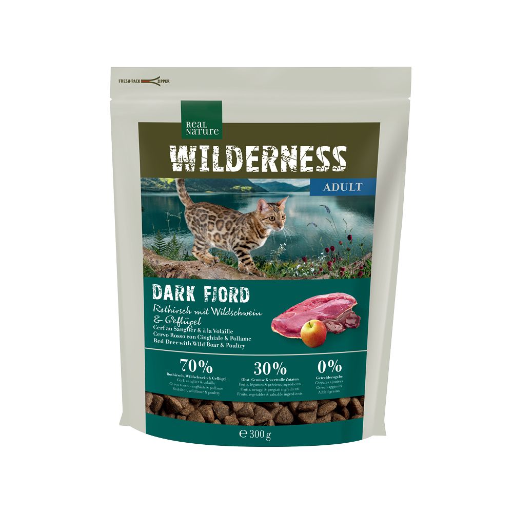 Real Nature Cat Wilderness Adult sob, vepar i perad 300 g slika 1