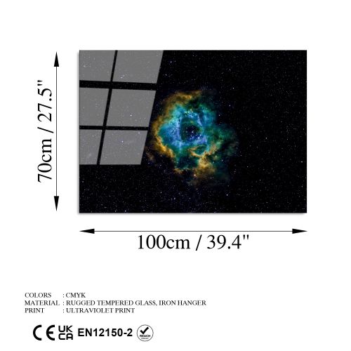 Wallity Slika dekorativna na staklu, UV-088 70 x 100 slika 9