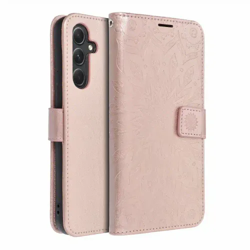 MEZZO Book case za SAMSUNG GALAXY A34 5G mandala rose gold slika 1