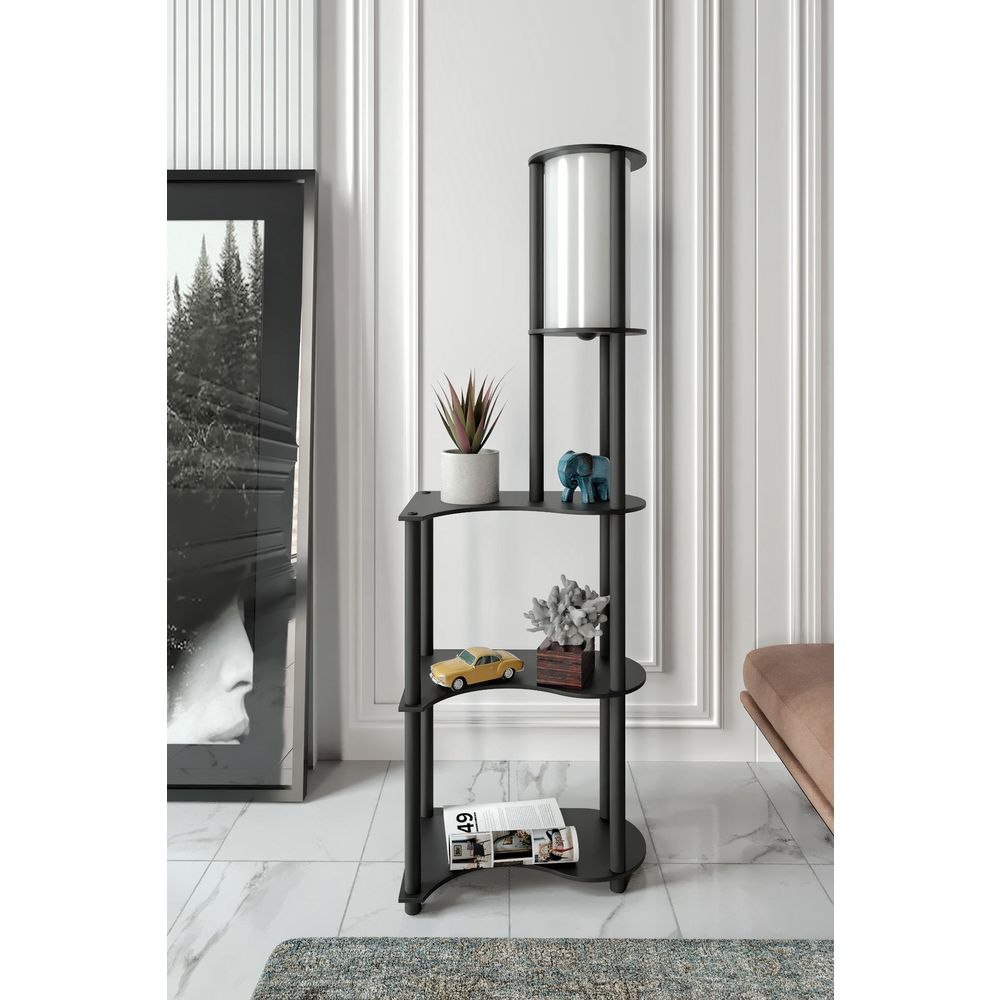 KS-11118 Crna Podna Lampa slika 1