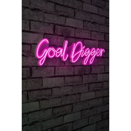 Wallity Ukrasna plastična LED rasvjeta, Goal Digger - Pink slika 11