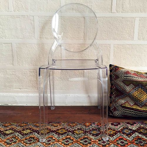 Set prozirnih stolica — POLY Oval • 6 kom. slika 2