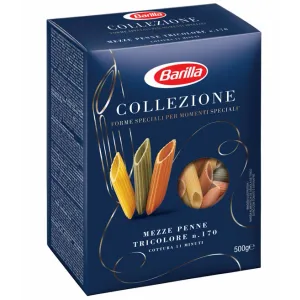 Barilla  mezze penne tricolore 500g