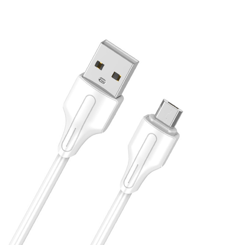 Data kabl LDNIO LS541 2.1A micro USB beli 1m slika 1