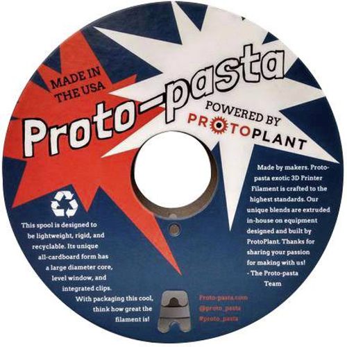 Proto-Pasta FEP11705  3D pisač filament PLA magnetski  1.75 mm 500 g siva  1 St. slika 3