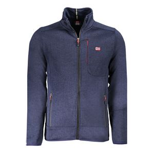 NORWAY 1963 MEN'S BLUE ZIP-UP SWEATSHIRT