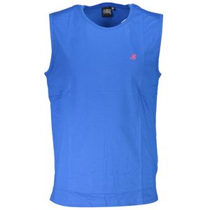 US GRAND POLO MAN BLUE TANK TOP