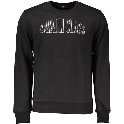CAVALLI CLASS SWEATSHIRT WITHOUT ZIP BLACK MAN slika 1