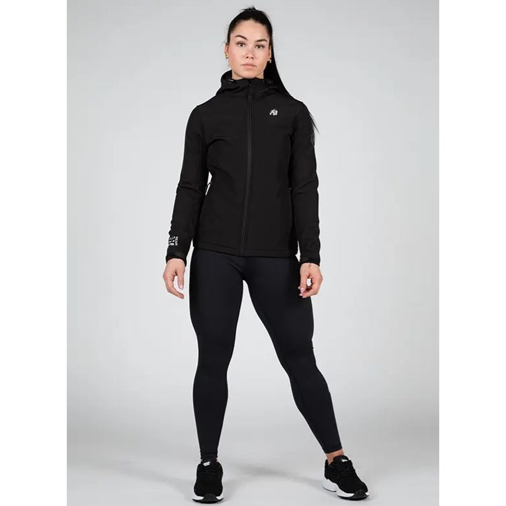 Gorilla Wear Mina Softshell Jakna, Crna slika 3