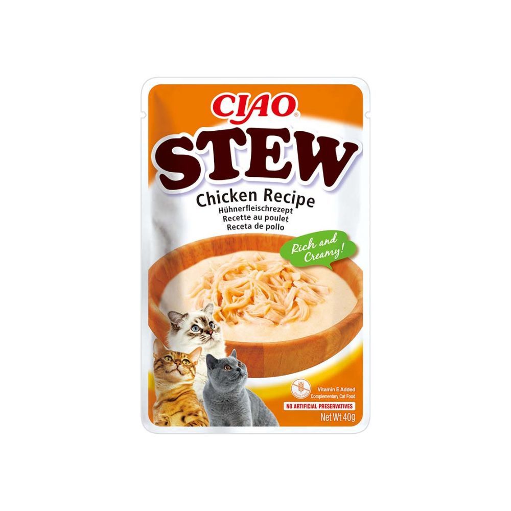 Ciao Cat Stew komadići u umaku piletina 40 g slika 1