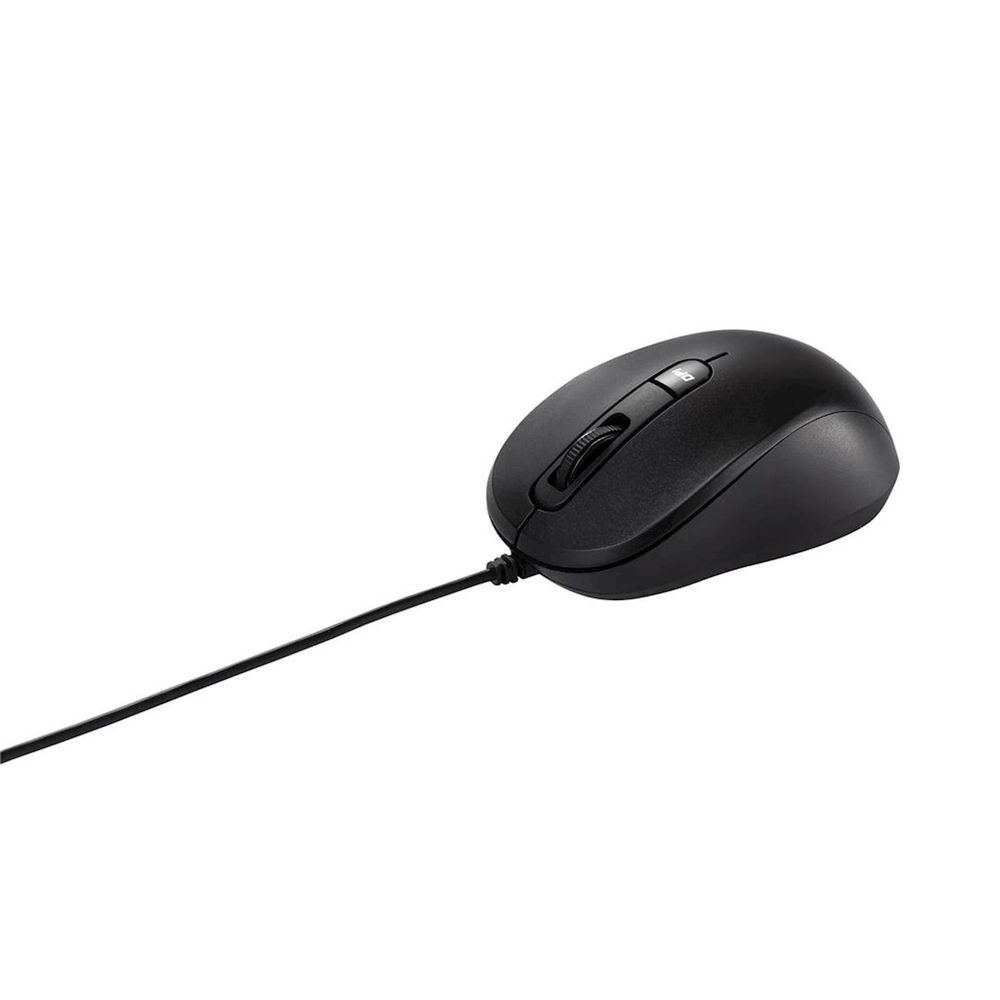 Miš ASUS MU101C Wired Blue Ray Mouse, žični, tih, crni slika 1