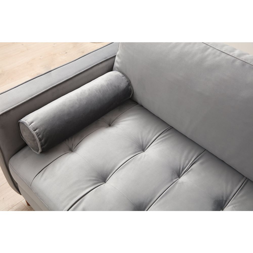 Sofa Rome - Svijetlo Siva Trosečna Sofa slika 4