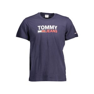 TOMMY HILFIGER MEN'S SHORT SLEEVE T-SHIRT BLUE