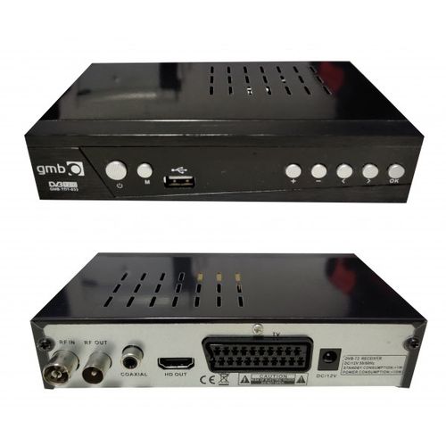 GMB-TDT-033 ** DVB-T2/C SET TOP BOX USB/HDMI/Scart/RF-out, PVR, Full HD,H264, hdmi-kabl (1319) slika 3